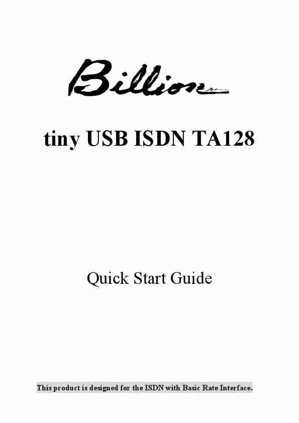 Billion Electric Company Personal Computer ISDN TA128s-page_pdf